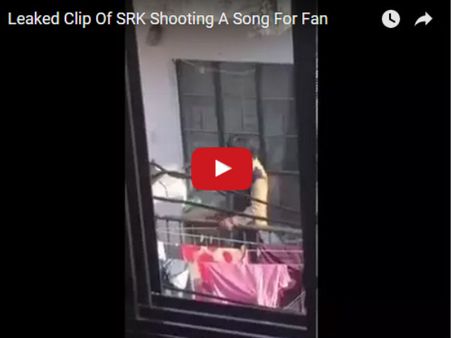 LEAKED: शाहरूख खान की फिल्म 'फैन' का पहला गाना.. देंखे वीडियो