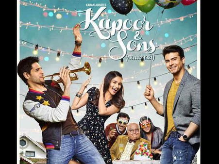 POSTER: करण जौहर की 'कपूर एंड सन्स'.. 2016 की सबसे HAPPY फैमिली!