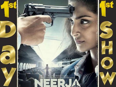 1st Day 1st Show: नीरजा के साथ उड़ान भर चुके फैन्स, धमाकेदार शुरूआत