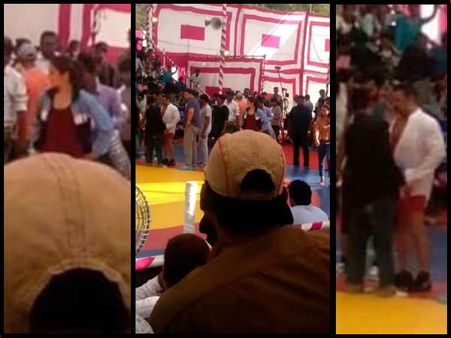 LEAKED: सलमान - अनुष्का का सुलतान फाइट सीन हुआ शूट...देखिए तस्वीरें