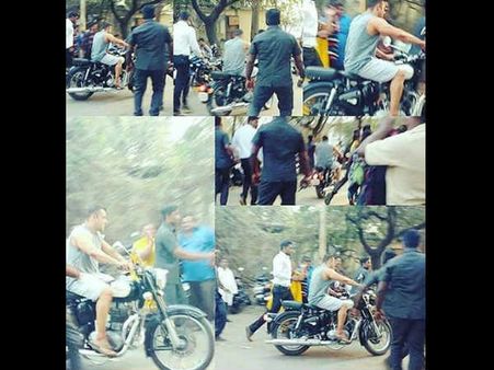 ALERT: 'सुल्तान' के सेट पर सलमान खान का दबंग LOOK.. धमाकेदार एंट्री!