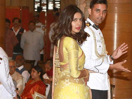 प्रियंका चोपड़ा को पद्म श्री सम्मान.. देखिए तस्वीरें