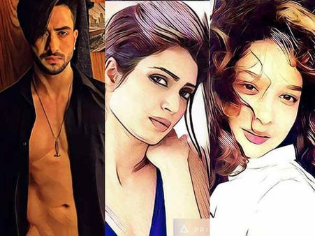 बॉलीवुड स्टार्स के बाद टीवी स्टार्स को चढ़ा PRISMA FEVER..देखें PICS!