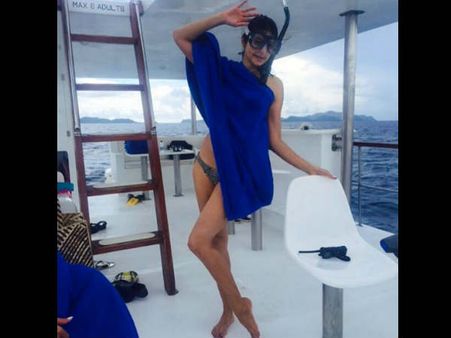 अक्षय कुमार-अनिल कपूर की रह चुकी हैं हिरोइन..यूं कर रहीं छुट्टियां इंज्वॉय!