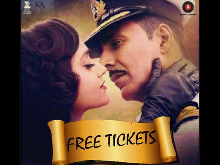 देखिए रूस्तम 15 अगस्त को FREE...टिकट बंट रहे हैं...पहले आओ, पहले पाओ