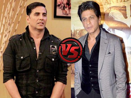 #JustIn: शाहरूख खान Vs अक्षय कुमार होना तय है...दो फिल्में...एक दिन!