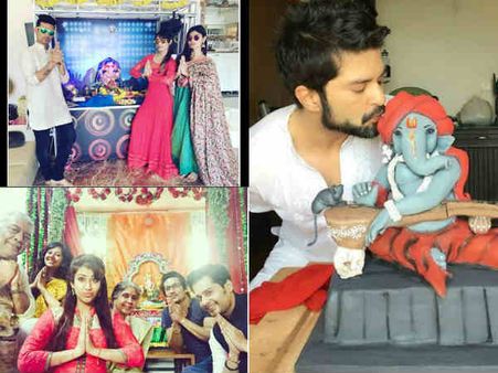 हर जगह छाए रहे गणपति..टीवी स्टार्स ने यूं किया सेलिब्रेट..