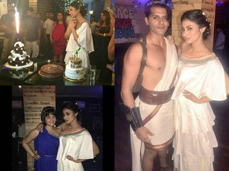 PICS..बर्थडे पर मौनी रॉय का लुक..साथ में ये थीम..धमाल तो होना ही था!