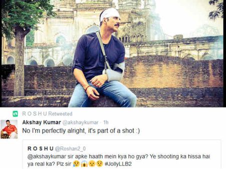 #ShootPics: अक्षय कुमार की जॉली एलएलबी की तस्वीरें देख फैन्स परेशान!