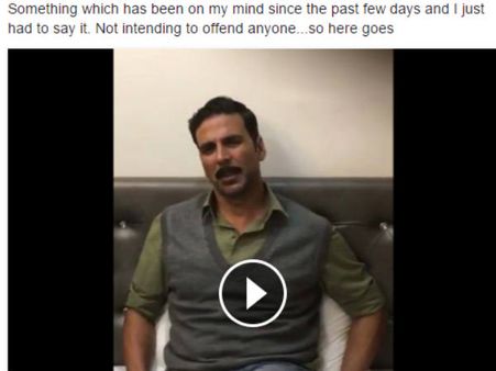 #ViralVideo: अक्षय कुमार ने दो टूक कहा - अपनी फिल्म की चिंता करने वालों...शर्म करो!