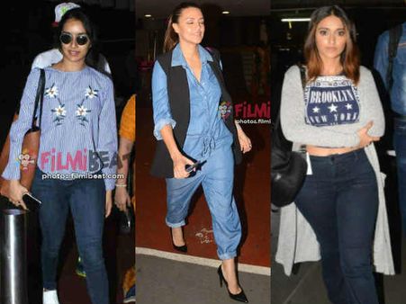 #AirportDiary - कुछ अलग अंदाज में नजर आए सेलेब्स..कूल और स्टाइलिश!