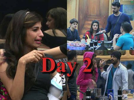 BB10 Day2 : बिग बॉस ने बना दी जोड़ी..युवराज की भाभी को मिला नया पार्टनर!
