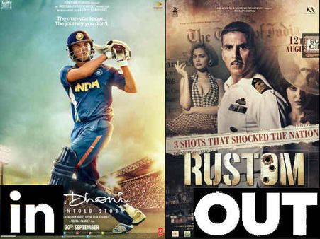 #BoxOffice: धोनी ने किया रूस्तम को आउट...जानिए 2016 की टॉप 10 फिल्में