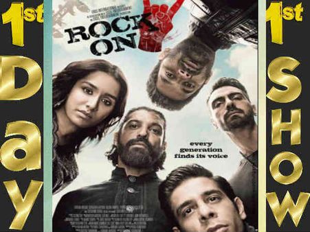 1st Day 1st Show..रॉक ऑन 2..फिल्म तो रिलीज लेकिन दर्शक गोल