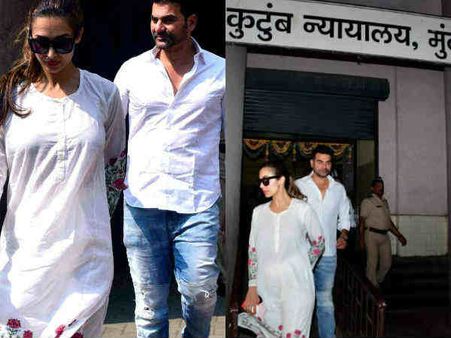 सलमान की कोशिश नहीं आई काम...कोर्ट के बाहर दिखे अरबाज-मलाइका