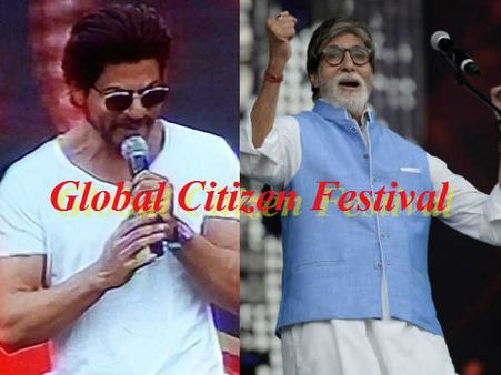 ग्लोबल सिटिजन फेस्टिवल..पहुंचे शाहरुख खान..अमिताभ का भी शानदार अंदाज!