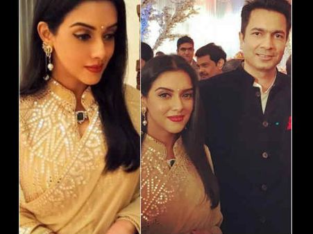 लंबे समय बाद पति के साथ कुछ इस अंदाज़ में नज़र आईं असिन