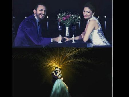 PICS:राहुल महाजन की एक्स वाइफ ने मनायी शादी की पहली एनिवर्सरी