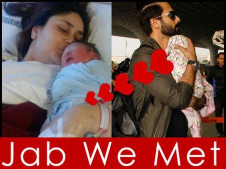 करीना के बेटे तैमूर और शाहिद की बेटी मीशा की LOVE STORY देखी?