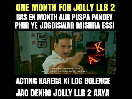 #1Month....जॉली आ रहा है...सब तैयारी कर लीजिए!