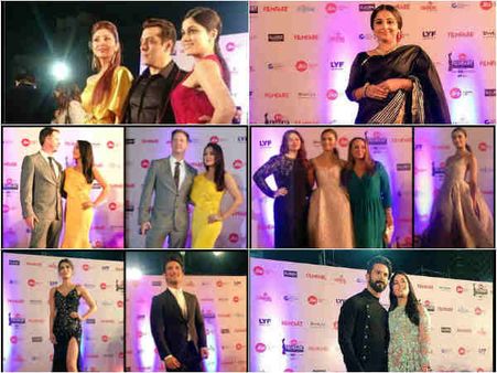 फिल्मफेयर अवार्ड 2017-रेड कार्पेट पर सितारों का जलसा..छा गए सलमान से शाहिद तक