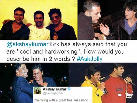 #Attention: अक्षय कुमार को कुछ कहना है...शाहरूख खान के बारे में!