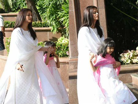 PICS: ऐश्वर्या राय के पिता के चौथे आराध्या और बॉलीवुड सितारों ने दी श्रद्धांजलि