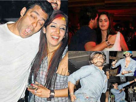#InsidePics..कैटरीना से लेकर सलमान तक..पार्टियों में ऐसी हालत में नज़र आए स्टार्स!
