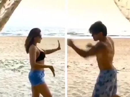 कुछ यूं इस HOT कपल ने की अपनी Anniversary से पहले मस्ती ..PICS