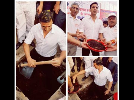 अक्षय ने शुरू किया टॉयलेट एक प्रेम कथा का प्रमोशन..एकदम अलग अंदाज में!