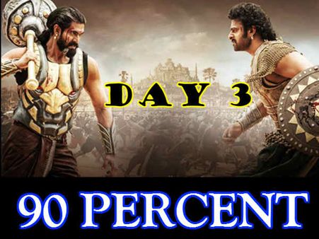 DHAMAKA: 90 प्रतिशत हाउसफुल है बॉक्स ऑफिस पर बाहुबली DAY 3!