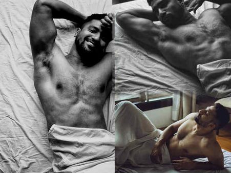 PICS..सिर्फ एक तौलिये में कैमरे के सामने पहुंच गए ये एक्टर, दिखना ही था HOT