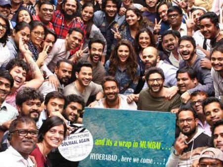 #Superfast: अजय देवगन - रोहित शेट्टी की गोलमाल 4 की ये तस्वीर खुश कर देगी