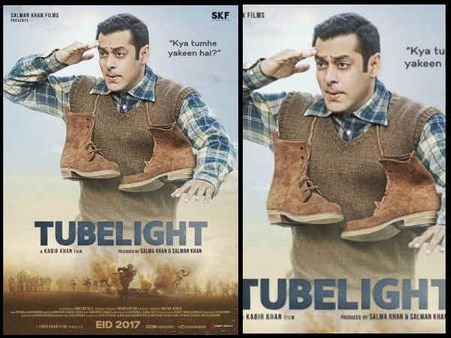 सलमान ने दे ही दिया ट्यूबलाइट का पहला पोस्टर...#SalmanKeSalaam के साथ!