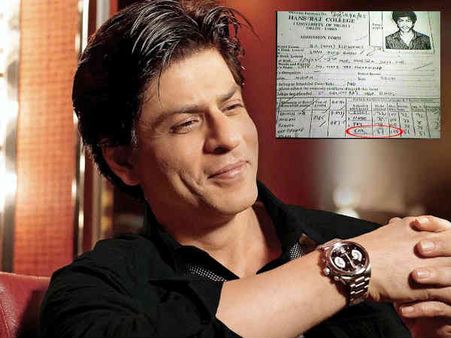 शाहरुख खान की डिग्री सोशल मीडिया पर वायरल..इतने थे अंग्रेज़ी के नंबर