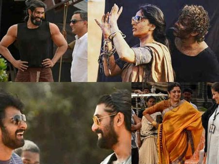 Rare Pics..तो दुश्मन नहीं जिगरी यार हैं बाहुबली-भल्लालदेव..ये रहा सुबूत !