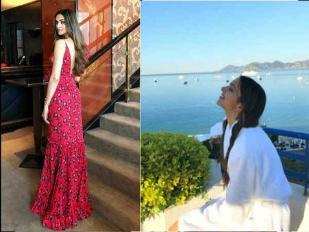दीपिका का Cannes 2017 का पहला लुक..सोनम ने दिया ये बयान