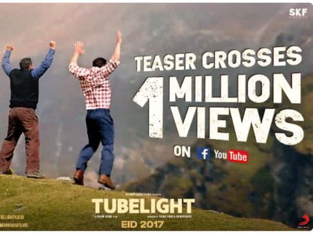 #Tubelight टीजर रिलीज.. दो घंटों में ही सलमान खान ने बता दिया.. कौन है 'बाहुबली'..