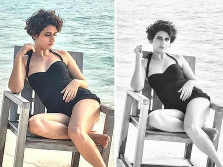 SHOCKING.. एक्ट्रेस ने पोस्ट की #Bikini Pic..लोगों ने कहा-मुस्लिम हो थोड़ा तो ख्याल करो !