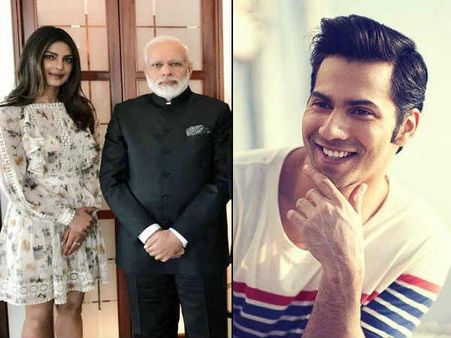 पीएम मोदी से शॉर्ट ड्रेस में प्रियंका चोपड़ा के मिलने पर वरूण ने दिया जवाब