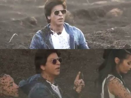 शाहरुख को इतने गुस्से में कभी नहीं देखा होगा..जानिए क्या है मामला..VIDEO
