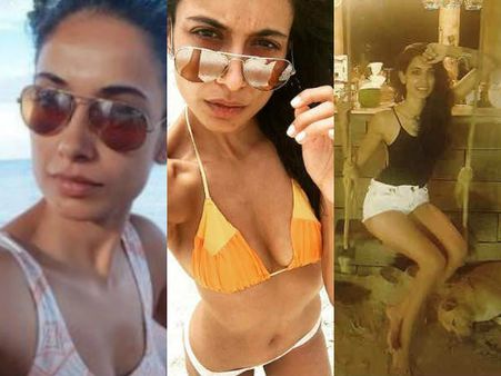 इस एक्ट्रेस की बिकिनी की तस्वीरों ने मचाया बवाल..सोशल मीडिया पर VIRAL