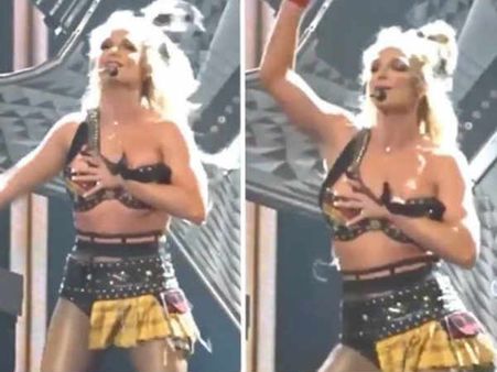 छोटी सी ड्रेस ने दिया धोखा..सबके सामने खुल गई..दिख गया सबकुछ..सामने आई तस्वीरें