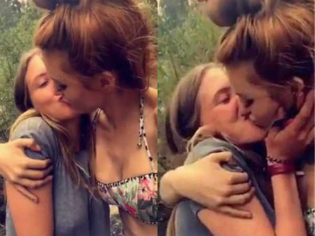 SHOCKING..लड़की को पकड़ा और किया KISS किया..तस्वीरों ने सभी को चौंकाया