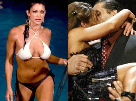 एक्ट्रेस के दीवाने हुए 'खली'..सरेआम किया KISS..सामने आईं बेहद S*XY तस्वीरें