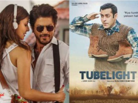 #BoxOffice: चार दिन में शाहरूख ने सलमान की ट्यूबलाइट को फ्यूज़ कर दिया...टॉप 2 में शामिल!