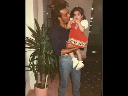 ऑनस्क्रीन ही नहीं..ऑफस्क्रीन भी सबसे बेस्ट पापा हैं संजय दत्त..ये रहा सुबूत