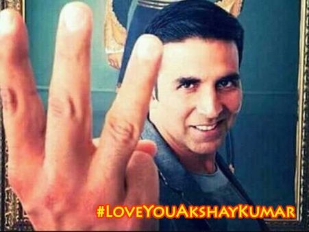 LOVE YOU AKSHAY KUMAR: हो गया है धमाका....देखिए अभी तुरंत!