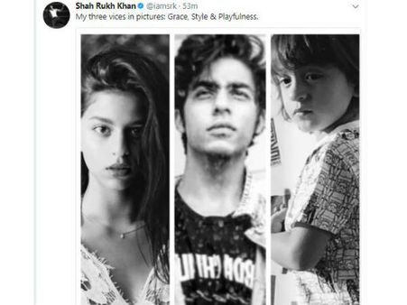 शाहरुख खान ने तीनों बच्चों के बारे में कहा कुछ ऐसा..तस्वीर की शेयर