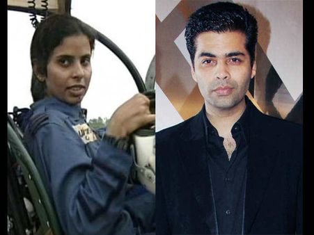 पहली लड़ाकू विमान चालक पर बायोपिक बनाएंगे करण जौहर...जानिए DETAILS